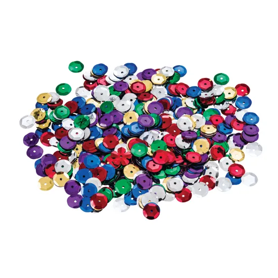 Creatistics Sequins in Stackable Container- Pack of 1500 - Modern Teaching Aids NZ