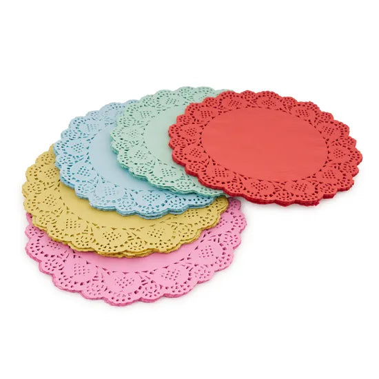 Coloured Doilies - Pack of 100 - Modern Teaching Aids NZ
