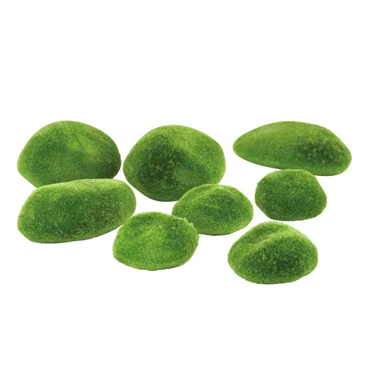 Mossy Stones - Set of 8