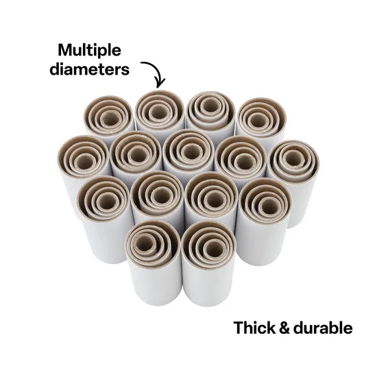 Cardboard Tubes Assorted - Pack of 60 - Modern Teaching Aids NZ
