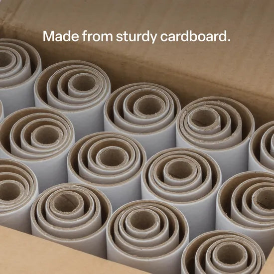 Cardboard Tubes Assorted - Pack of 60 - Modern Teaching Aids NZ