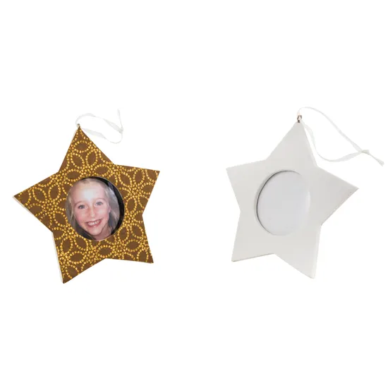 Clay Photo Frames Stars Pack of 10 - Modern Teaching Aids NZ