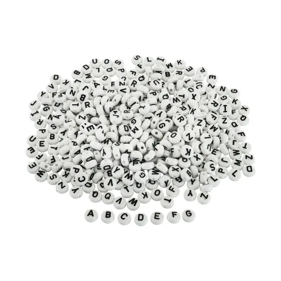 Alphabet Beads 113g Pack - Modern Teaching Aids NZ