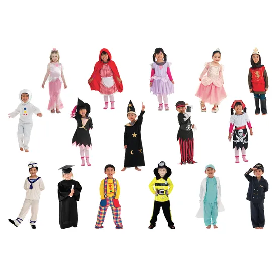 Dress Up Set - 16 Dress Ups