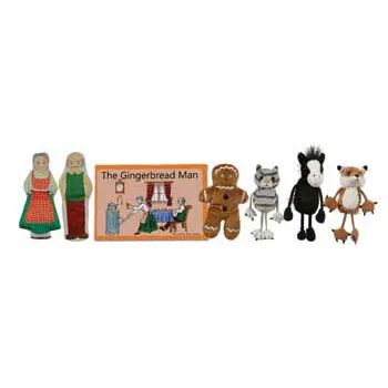 Gingerbread Man Puppet Story Set - Modern Teaching Aids NZ