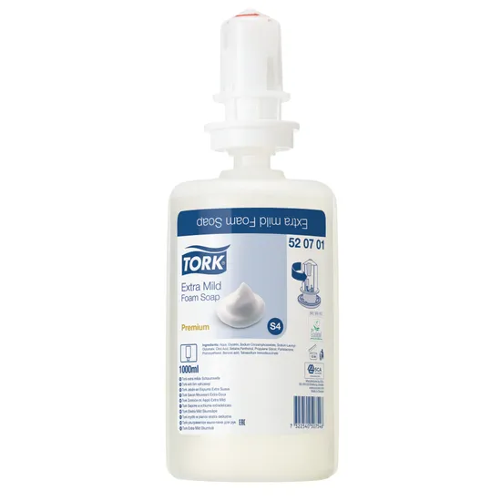 Tork Extra Mild Foam Soap 1L S4 - Pack of 6 - Modern Teaching Aids NZ