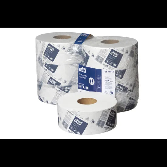 Tork Jumbo Toilet 2Ply 300m T1 - Pack of 6 - Modern Teaching Aids NZ