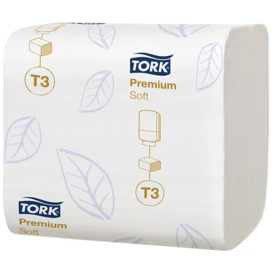 Tork Folded Toilet Paper 2Ply 252's T3 - Pack of 30 - Modern Teaching Aids NZ