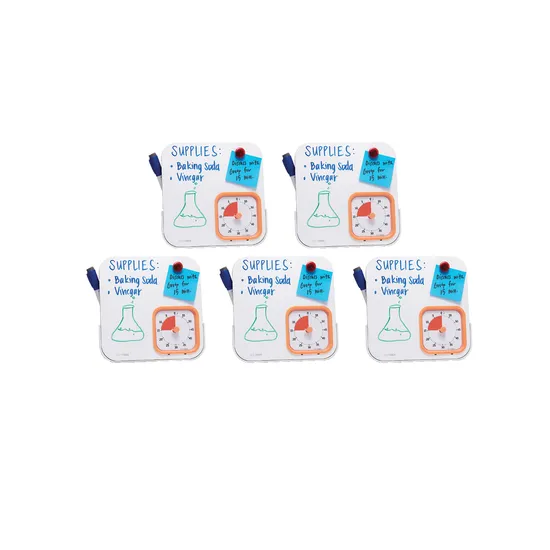 Time Timer Dry Erase Board + MOD - Set of 5