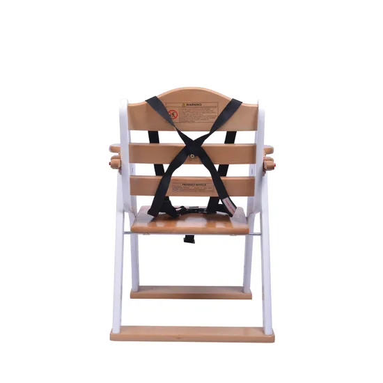 Wooden Low Feeding Chair - White - Modern Teaching Aids NZ