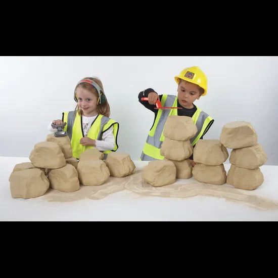 Stone Wall Rocks Set of 25 - Modern Teaching Aids NZ