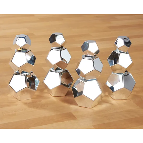 Metallic Blocks - 12 pieces - Modern Teaching Aids NZ