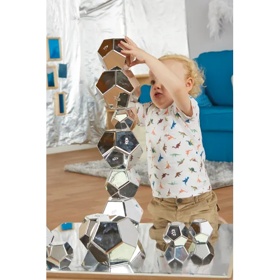 Metallic Blocks - 12 pieces - Modern Teaching Aids NZ