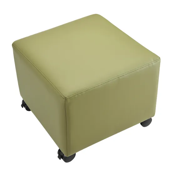 Ergerite Square Ottoman - Green