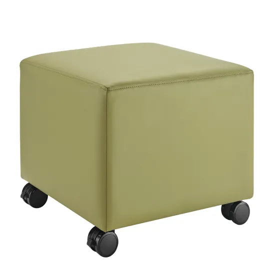 Ergerite Square Ottoman - Green