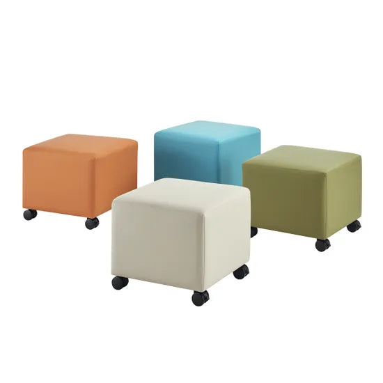 Ergerite Square Ottoman - Set of 4