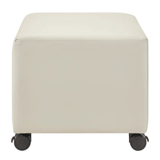 Ergerite Square Ottoman - Beige