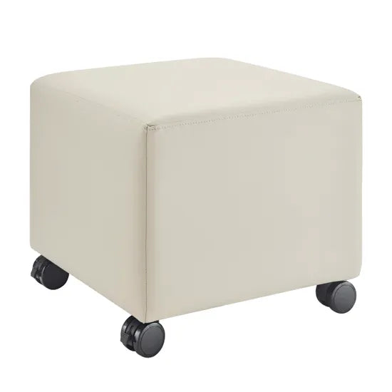 Ergerite Square Ottoman - Beige