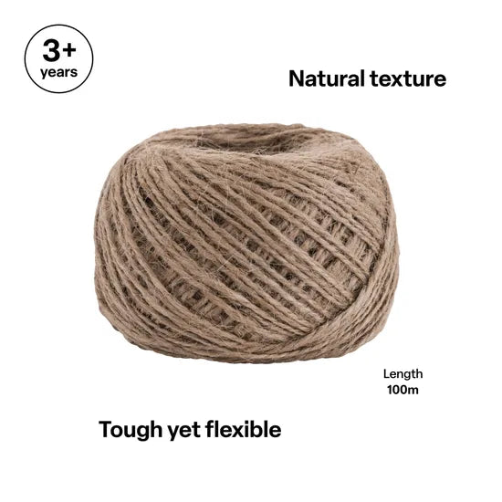 Jute Hemp Twine 100m - Modern Teaching Aids NZ