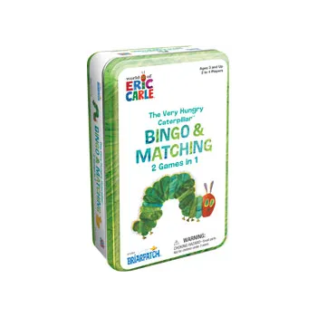 Hungry Caterpillar Bingo & Matching Tin Game - Modern Teaching Aids NZ