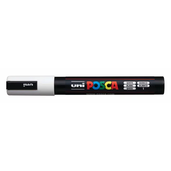 POSCA Marker Bullet - White - Modern Teaching Aids NZ