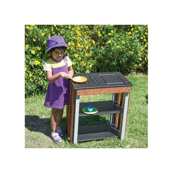 Outdoor Barbeque Aluminium and Merbau - Modern Teaching Aids NZ