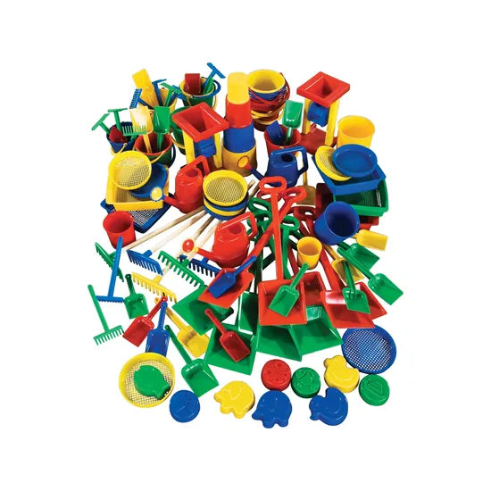 NYBY Big Sand Set 100 Pieces - Modern Teaching Aids NZ