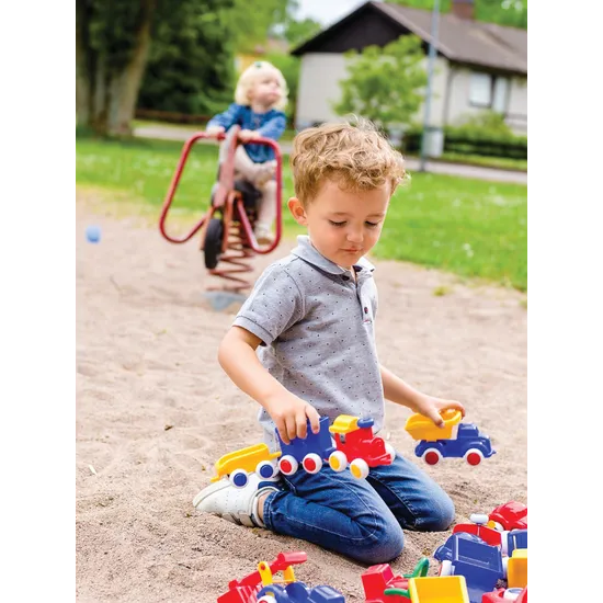 Viking - Jumbo Trucks & Chubbies Toy Bucket of 30 - Modern Teaching Aids NZ