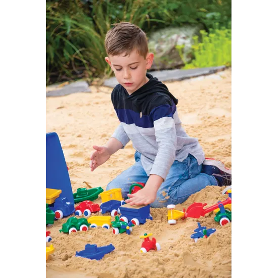 Viking - Jumbo Trucks & Chubbies Toy Bucket of 30 - Modern Teaching Aids NZ