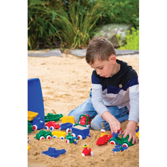 Viking - Jumbo Trucks & Chubbies Toy Bucket of 30 - Modern Teaching Aids NZ