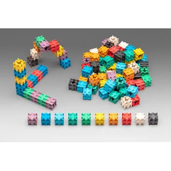 Interlocking Cubes - 2cm - Set of 100 - ReWood - Modern Teaching Aids NZ