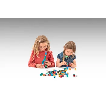 Interlocking Cubes - 2cm - Set of 100 - ReWood - Modern Teaching Aids NZ