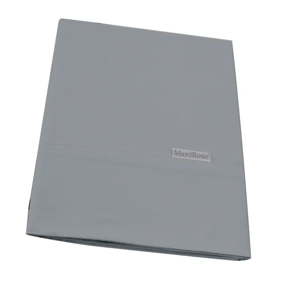 Max & Rosie Stacking Bed Sheet Set - Grey