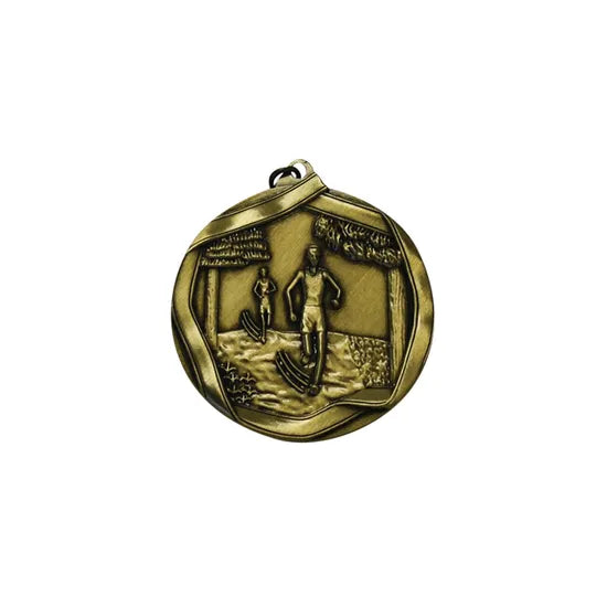 Cross Country Medal 45mm Gold - Modern Teaching Aids NZ