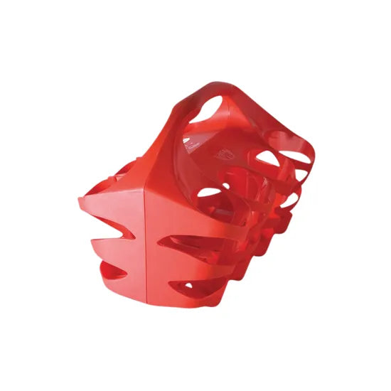 V8 Plastic Bottle Carrier - Red - Modern Teaching Aids NZ