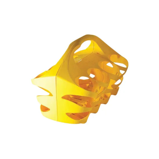 V8 Plastic Bottle Carrier - Yellow - Modern Teaching Aids NZ