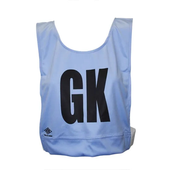 Netball Bibs Senior - Sky & Black - Modern Teaching Aids NZ
