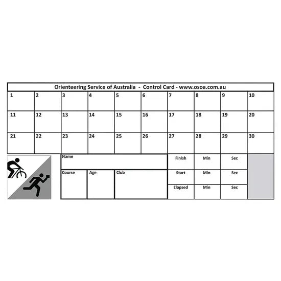 Control Punch Cards Pack of 100 - Modern Teaching Aids NZ