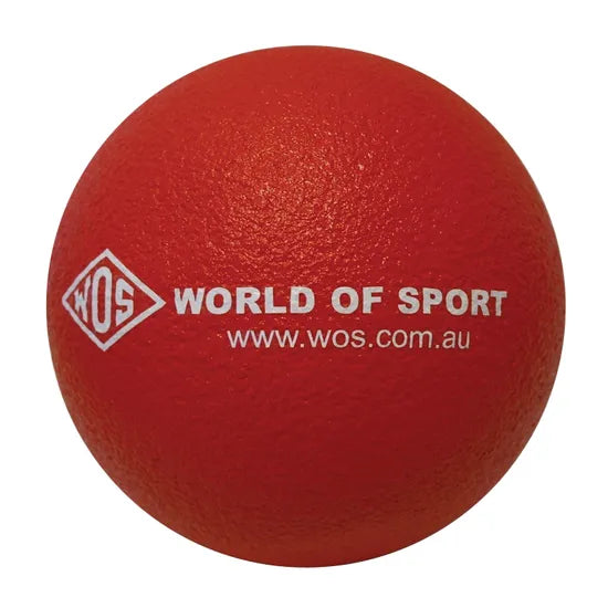 WOS Density Foam Ball 9cm Red - Modern Teaching Aids NZ
