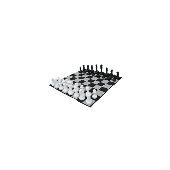 Giant Plastic Chess Set & Mat 40cm - Modern Teaching Aids NZ