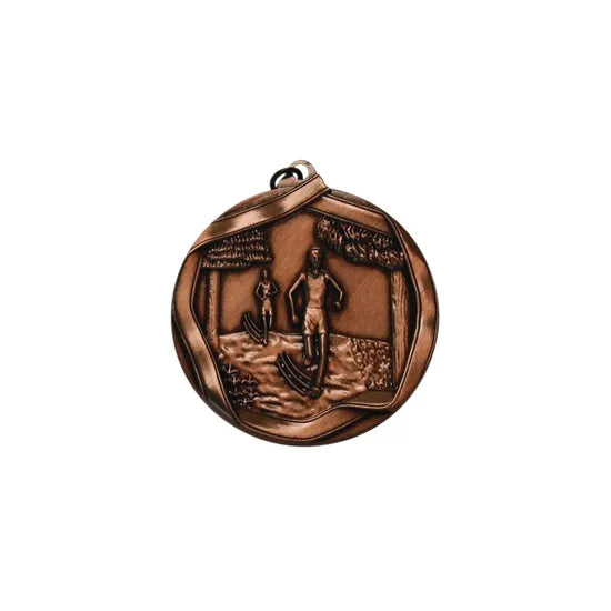 Cross Country Medal 45mm Bronze - Modern Teaching Aids NZ
