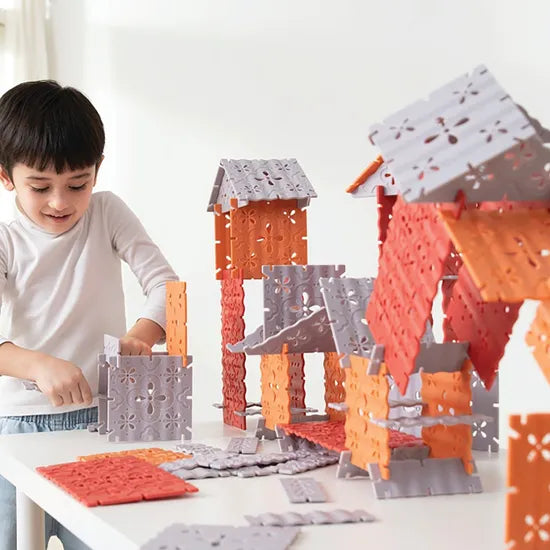 Weplay Construction Tiles - 64 Pieces - Modern Teaching Aids NZ