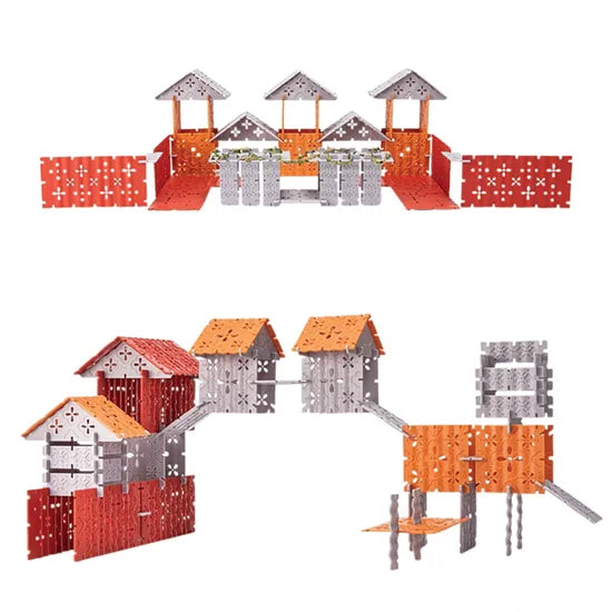 Weplay Construction Tiles - 64 Pieces - Modern Teaching Aids NZ