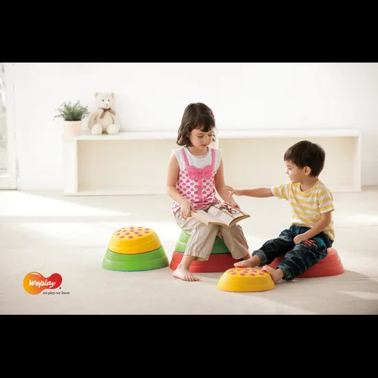 Weplay - Rainbow River Stones - Modern Teaching Aids NZ