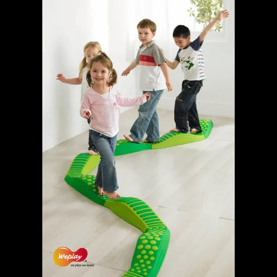 Weplay - Wavy Tactile Path - 8 x Green - Modern Teaching Aids NZ
