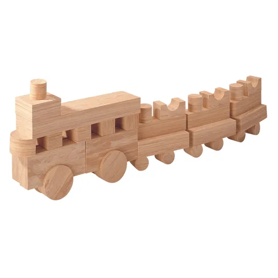 Softfoam Woodlook Blocks 8cm 56pcs - Modern Teaching Aids NZ