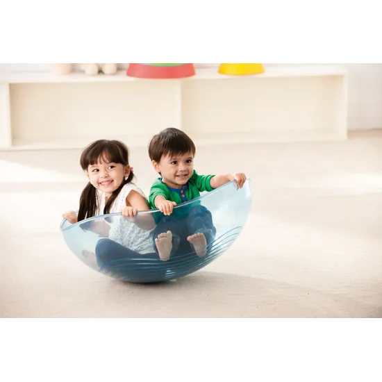 Weplay Rocking Bowl Clear - 72cm Diam - Modern Teaching Aids NZ