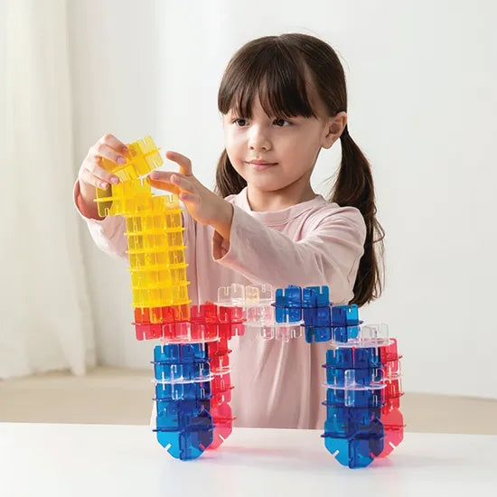 Weplay Crystal Blocks - 32 Pieces - Modern Teaching Aids NZ