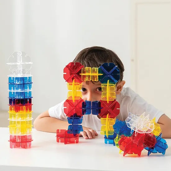 Weplay Crystal Blocks - 32 Pieces - Modern Teaching Aids NZ