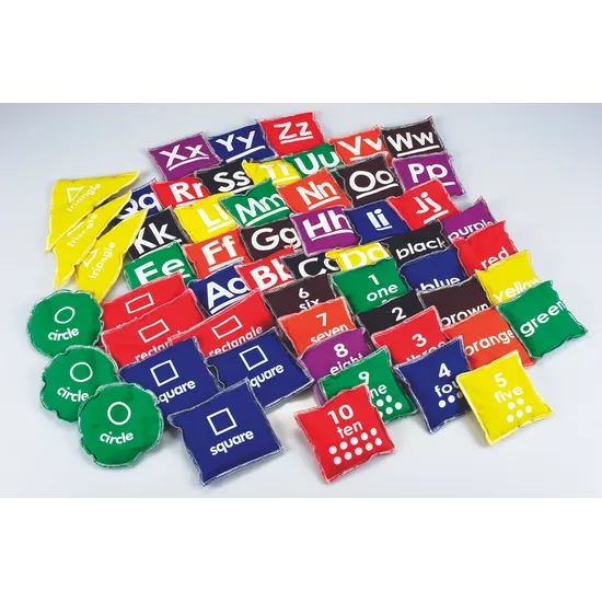 Weplay - Bean Bags - Set of 56 Pieces - Modern Teaching Aids NZ